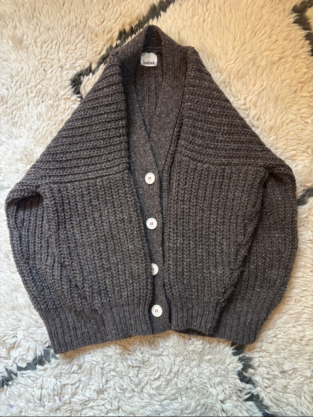 Babaa Wool Cardigan - Picture 9 of 16